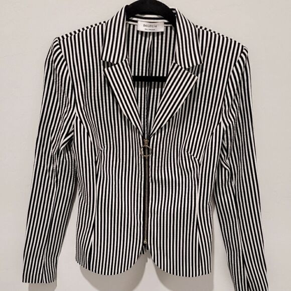 Vintage Bailey 44 Sreipe zip-up jacket size S - Picture 4 of 11